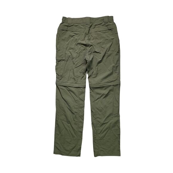 Columbia Convertible Hiking Pants Men’s 30x30 Olive Green Zip-Off Outdoor - Picture 5 of 6
